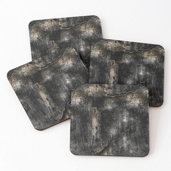 Item preview, Blackened Ash and Metal Haze Abstract Art designed and sold by Piotrek0001.