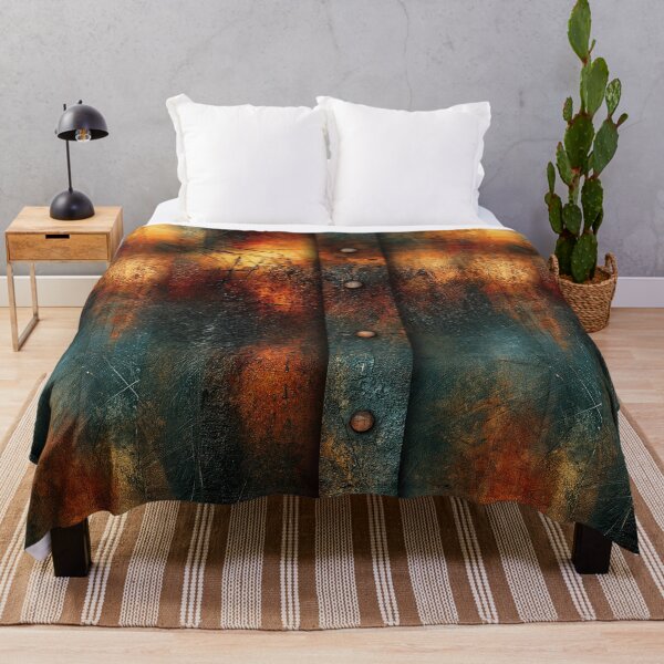 Item preview, Rusty Iron Plate with Vertical Rivets Art designed and sold by Piotrek0001.