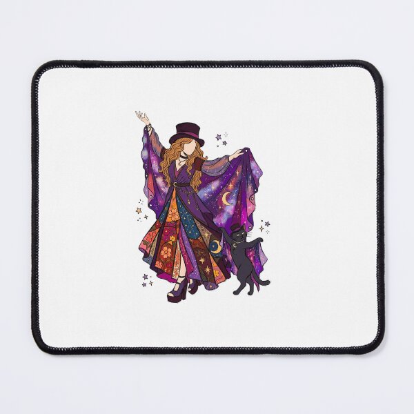Item preview, StevieNicks Dancing and black cat designed and sold by KandiCooks.