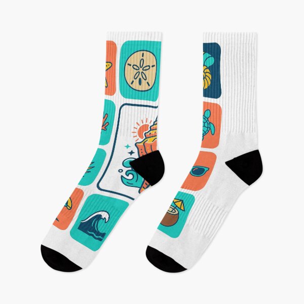 Item preview, Coastal Seashell Icon Collection Beach Life Retro Ocean T-Shirt designed and sold by GlobuddyStore.