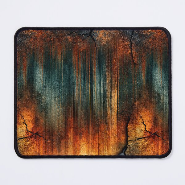 Item preview, Deep Burnt Orange Cracked Metallic Surface designed and sold by Piotrek0001.