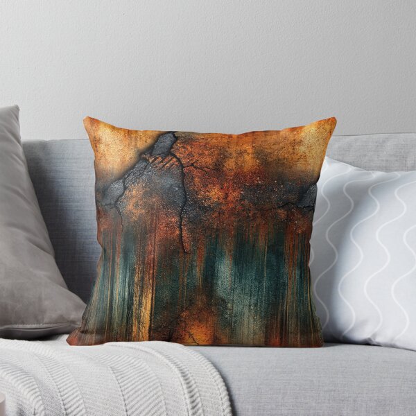 Item preview, Deep Burnt Orange Cracked Metallic Surface designed and sold by Piotrek0001.