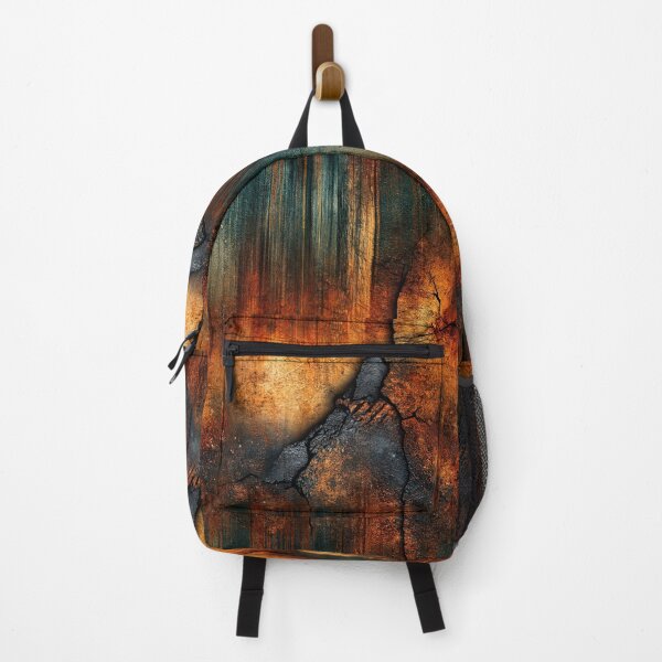 Item preview, Deep Burnt Orange Cracked Metallic Surface designed and sold by Piotrek0001.