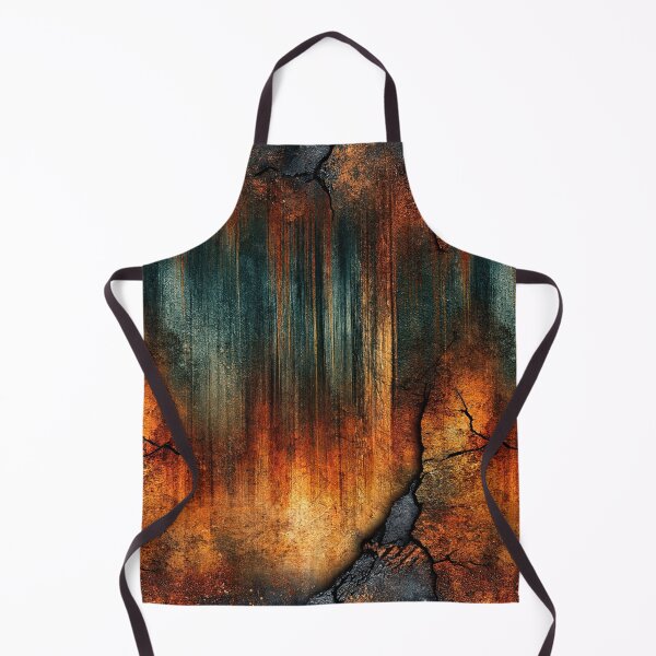 Item preview, Deep Burnt Orange Cracked Metallic Surface designed and sold by Piotrek0001.