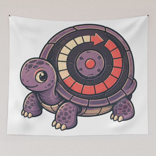 Item preview, Update-Installing Turtle – Software Update Creature designed and sold by yagniikd-.
