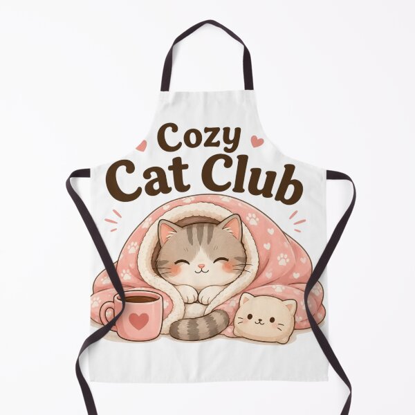 Item preview, Cozy Cat Club Cute Cat Under Blanket Kawaii Cat Sticker Cozy Kitty Lover Gift designed and sold by Sanika arts .