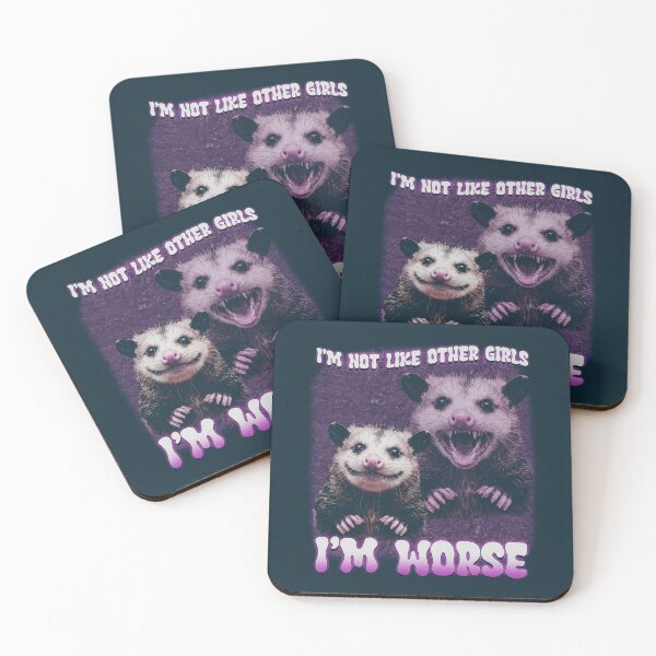 Item preview, I'm not like other girls, I'm worse [Dark Tees] designed and sold by WildTakes.