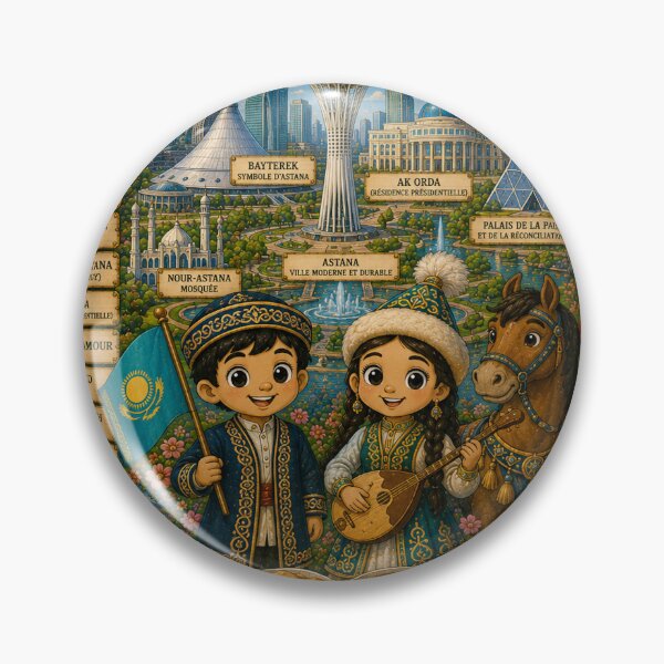Item preview, Kazakhstan Astana – Great Steppe, Traditions and Modernity designed and sold by Cifi64.