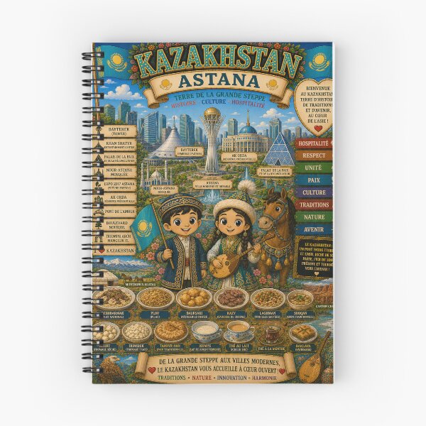 Item preview, Kazakhstan Astana – Great Steppe, Traditions and Modernity designed and sold by Cifi64.