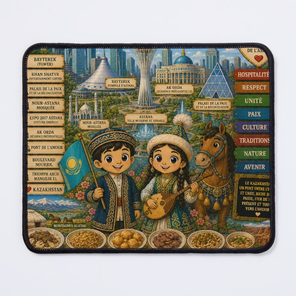 Item preview, Kazakhstan Astana – Great Steppe, Traditions and Modernity designed and sold by Cifi64.