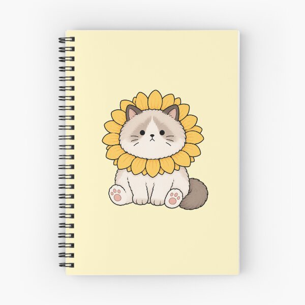 Item preview, Cute Sunflower Cat  designed and sold by MonkiFlipp.