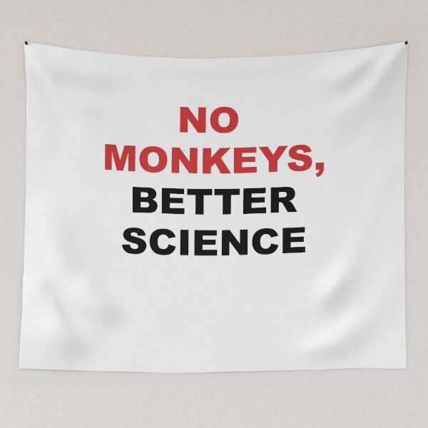 Item preview, No Monkeys Better Science designed and sold by DrawMotion.