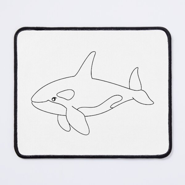 Item preview, Orca Elegant 1 Line Art Gift designed and sold by OneLine Studio.