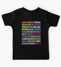 Größte Rapper #on schwarz Kinder T-Shirt