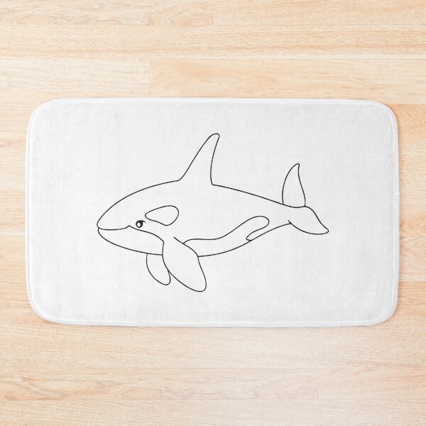 Item preview, Orca Elegant 2 Line Art Gift designed and sold by OneLine Studio.