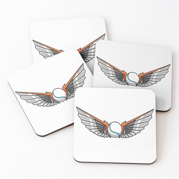 Item preview, Futuristic Cyberpunk Cyberware Wings Emblem Mechanical Crest designed and sold by Dzblack.