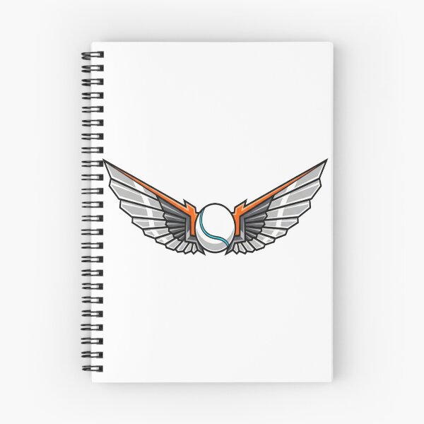 Item preview, Futuristic Cyberpunk Cyberware Wings Emblem Mechanical Crest designed and sold by Dzblack.
