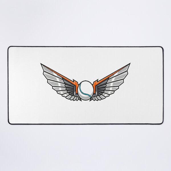 Item preview, Futuristic Cyberpunk Cyberware Wings Emblem Mechanical Crest designed and sold by Dzblack.