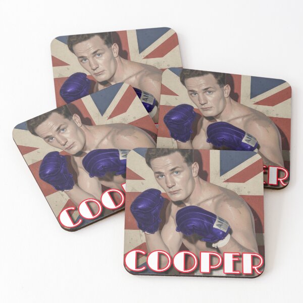Item preview, Henry "Our'Enry" Cooper boxing legends designed and sold by MoodiArtist.