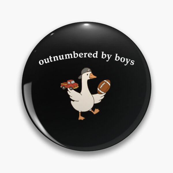 Item preview, Outnumbered By Boys designed and sold by yobochart.