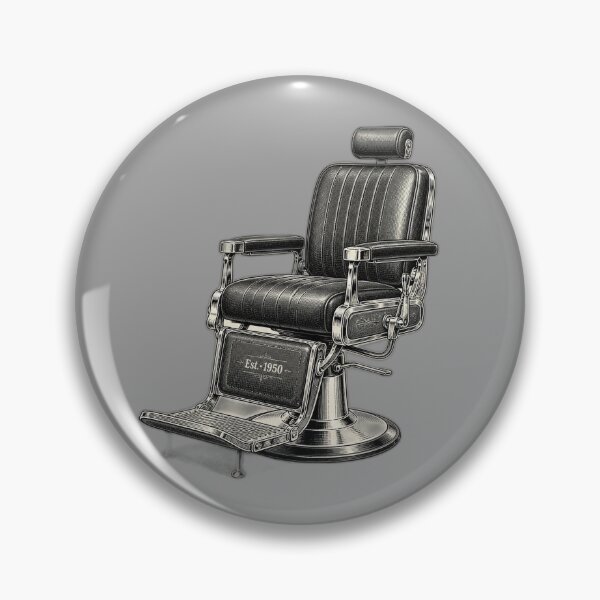 Item preview, Vintage 1950s Barber Chair Illustration T-Shirt - Classic Barbershop Equipment Graphic designed and sold by Barber MD Culture.