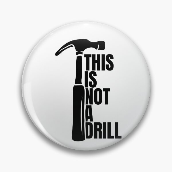 Item preview, This Is Not A Drill Dad Joke designed and sold by Dondonmart.