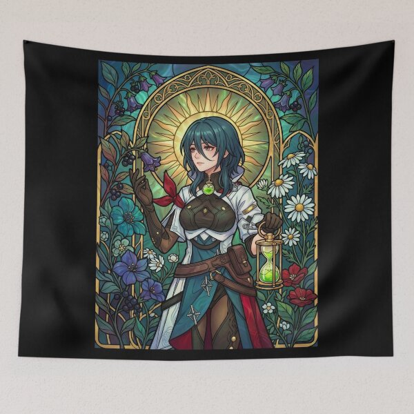 Item preview, Stained Glass Natasha designed and sold by Thunderbelts.