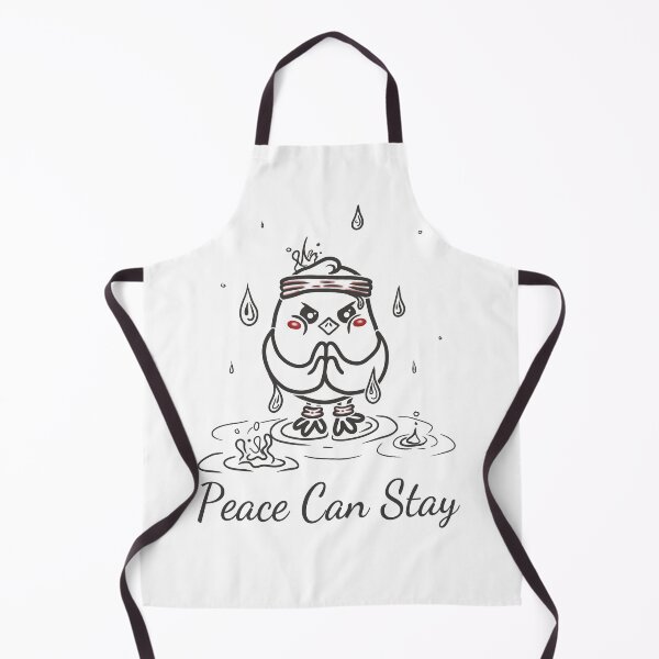Item preview, Peace Can Stay | Cozy Rain Meditation Illustration designed and sold by Samaya-.