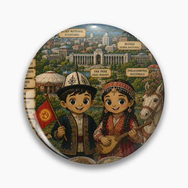Item preview, Kyrgyzstan Bishkek – Mountains, Traditions and Nomadic Spirit designed and sold by Cifi64.