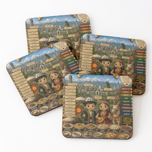 Item preview, Kyrgyzstan Bishkek – Mountains, Traditions and Nomadic Spirit designed and sold by Cifi64.