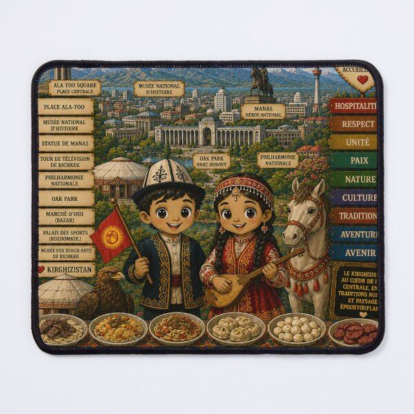 Item preview, Kyrgyzstan Bishkek – Mountains, Traditions and Nomadic Spirit designed and sold by Cifi64.