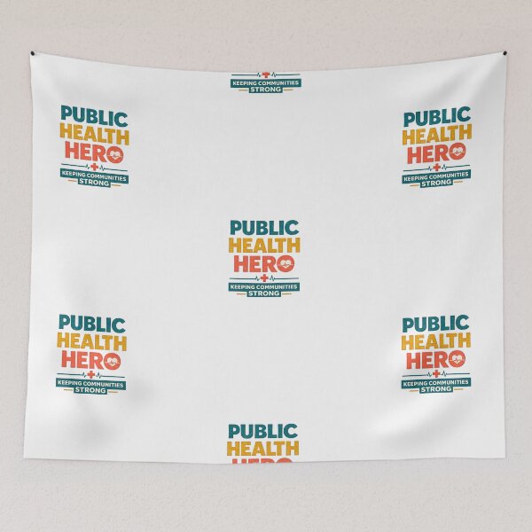 Item preview, Public Health Hero Keeping Communities Strong Healthcare Design designed and sold by Nawi32.