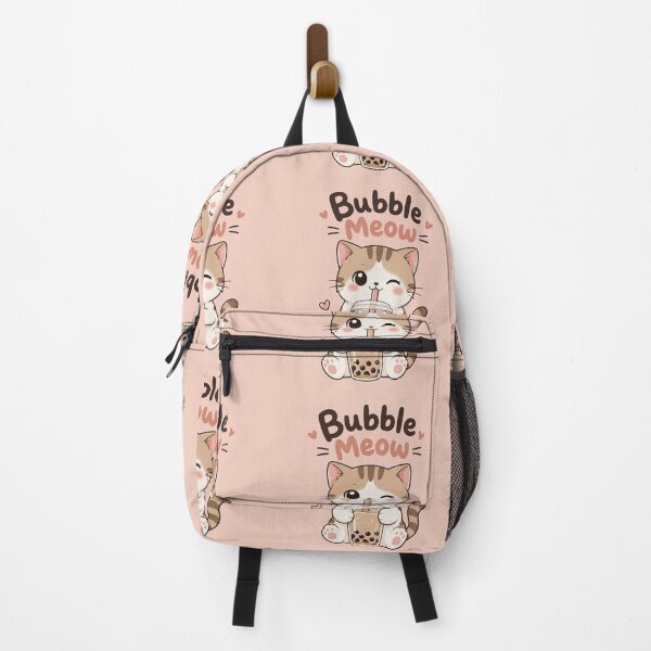Item preview, Bubble Meow Cute Boba Cat Kawaii Bubble Tea Kitten Cartoon Sticker designed and sold by Sanika arts .
