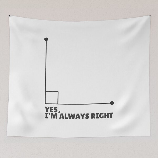 Item preview, Yes. I'm Always Right designed and sold by Dondonmart.