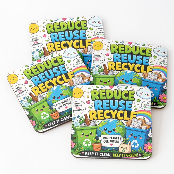 Item preview, Keep Earth Smiling, Recycle With Love designed and sold by digiartsy2026.