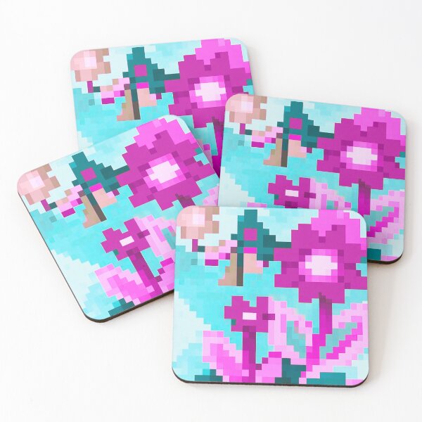 Item preview, "Pixel Garden" by Jenette Hewitt Art JKH63 designed and sold by Jenette Hewitt Art.