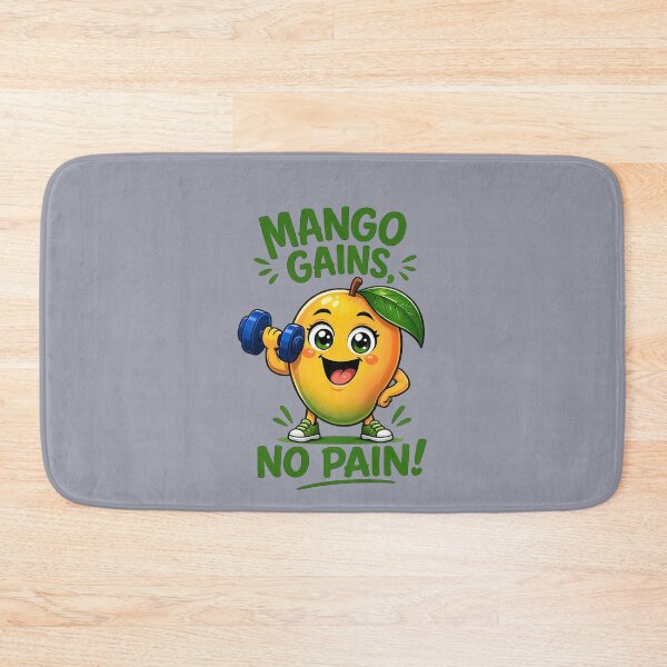 Item preview, Mango Gains, No Pain! Funny Gym Mango Workout T-Shirt designed and sold by Aimetoi.