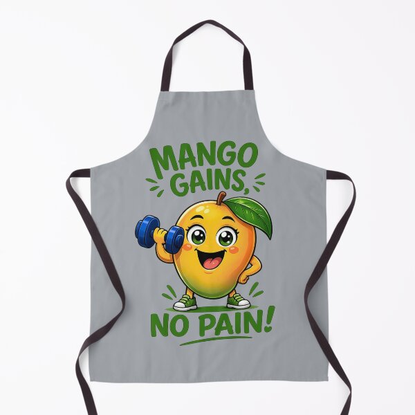 Item preview, Mango Gains, No Pain! Funny Gym Mango Workout T-Shirt designed and sold by Aimetoi.