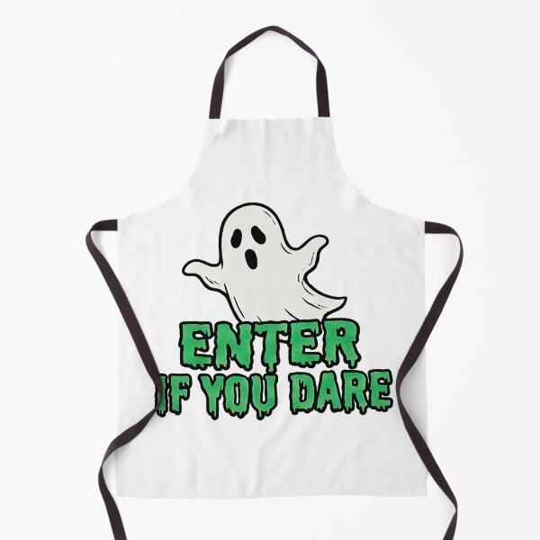 Item preview, Enter If You Dare Spooky White Ghost Slime Typography Halloween Graphic designed and sold by BKSARYLIFE.