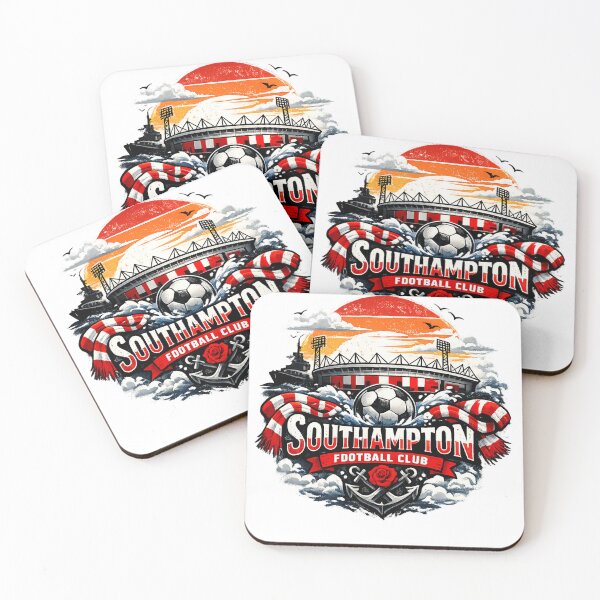 Item preview, Southampton Football Club Vintage Fan Art | Saints Coastal Heritage Supporter Design designed and sold by GarnerSupplyCo.