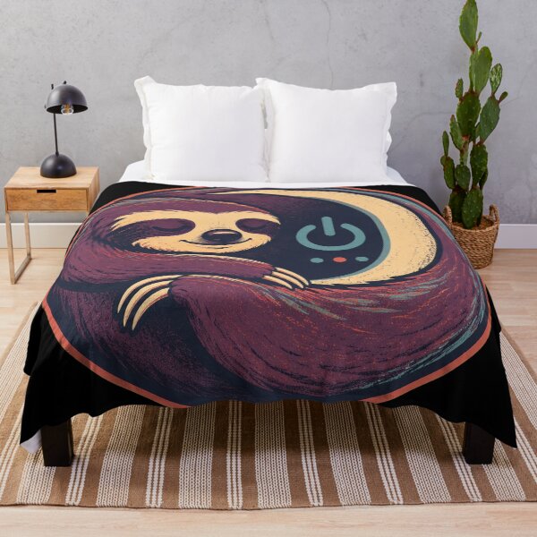 Item preview, Sleep-Mode Sloth – Energy Saving Creature designed and sold by yagniikd-.