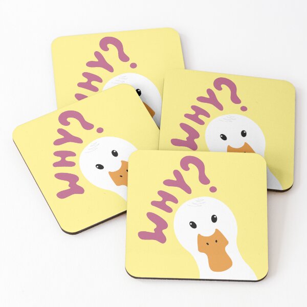 Item preview, Duck with ducking questions designed and sold by ItiSharmaArt.