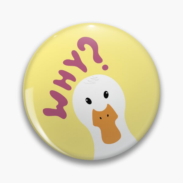 Item preview, Duck with ducking questions designed and sold by ItiSharmaArt.