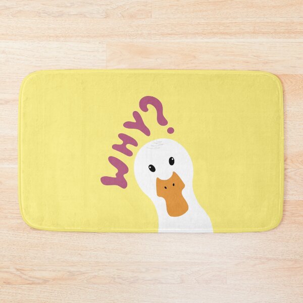 Item preview, Duck with ducking questions designed and sold by ItiSharmaArt.