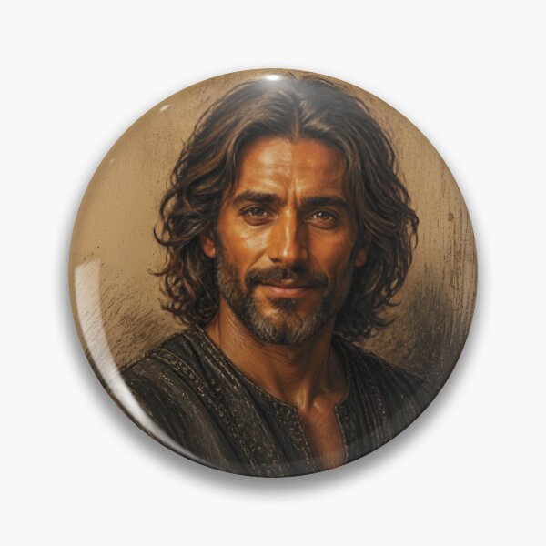 Item preview, Charcoal and Pastel Portrait of a Berber Man designed and sold by Lucia Amaris Art.