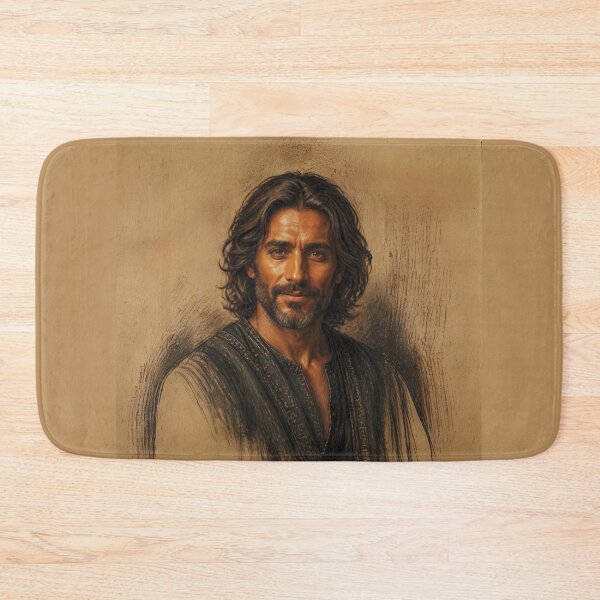 Item preview, Charcoal and Pastel Portrait of a Berber Man designed and sold by Lucia Amaris Art.