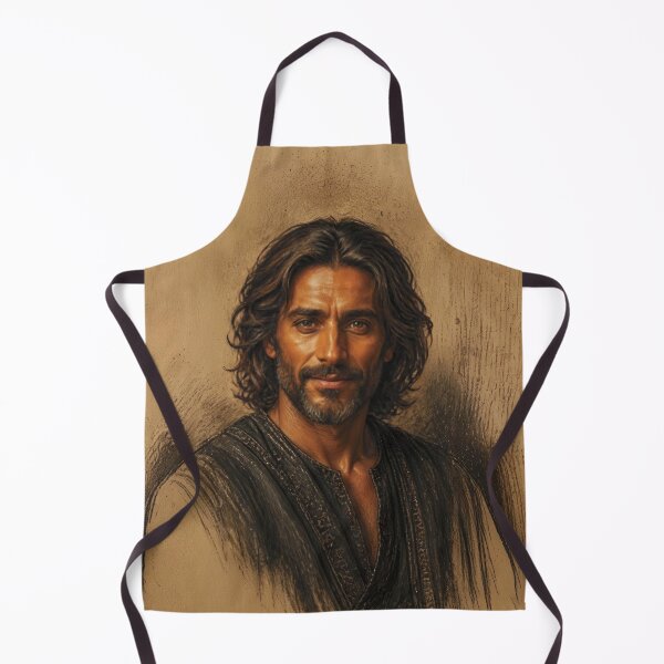 Item preview, Charcoal and Pastel Portrait of a Berber Man designed and sold by Lucia Amaris Art.