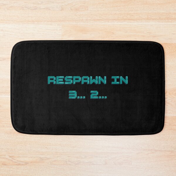 Item preview, Respawn in 3... 2... Gaming Quote Pixel Art Decal designed and sold by alexmaushaus.