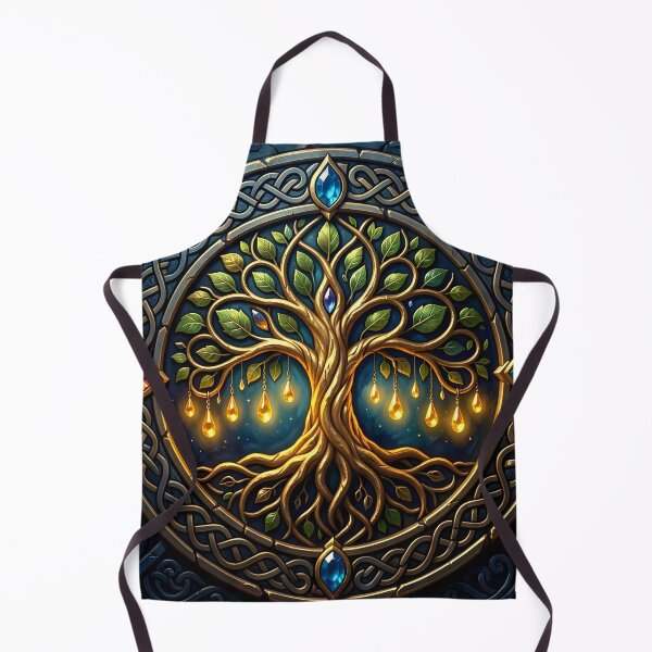 Item preview, Celestial Tree of Light | Celtic Golden Tree of Life designed and sold by nicky2342.