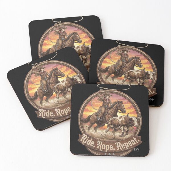 Item preview, Cowgirl State of Mind: Ride.Rope.Repeat.  designed and sold by Gnarly360.